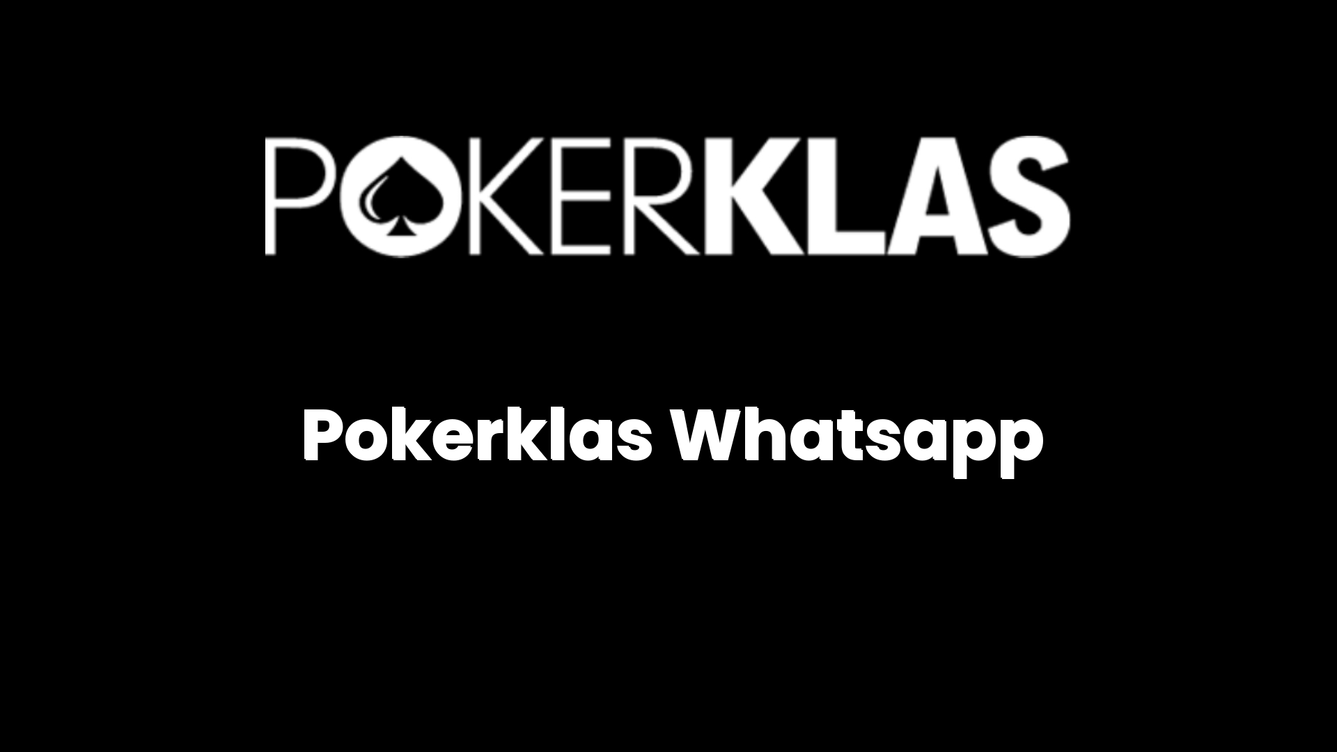 pokerklas whatsapp 122